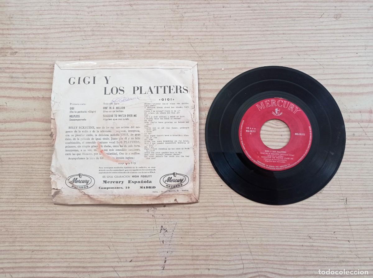 Discos de vinilo: Gigi Y Los Platters - Gigi - Helpless - ETC... EP - Foto 2