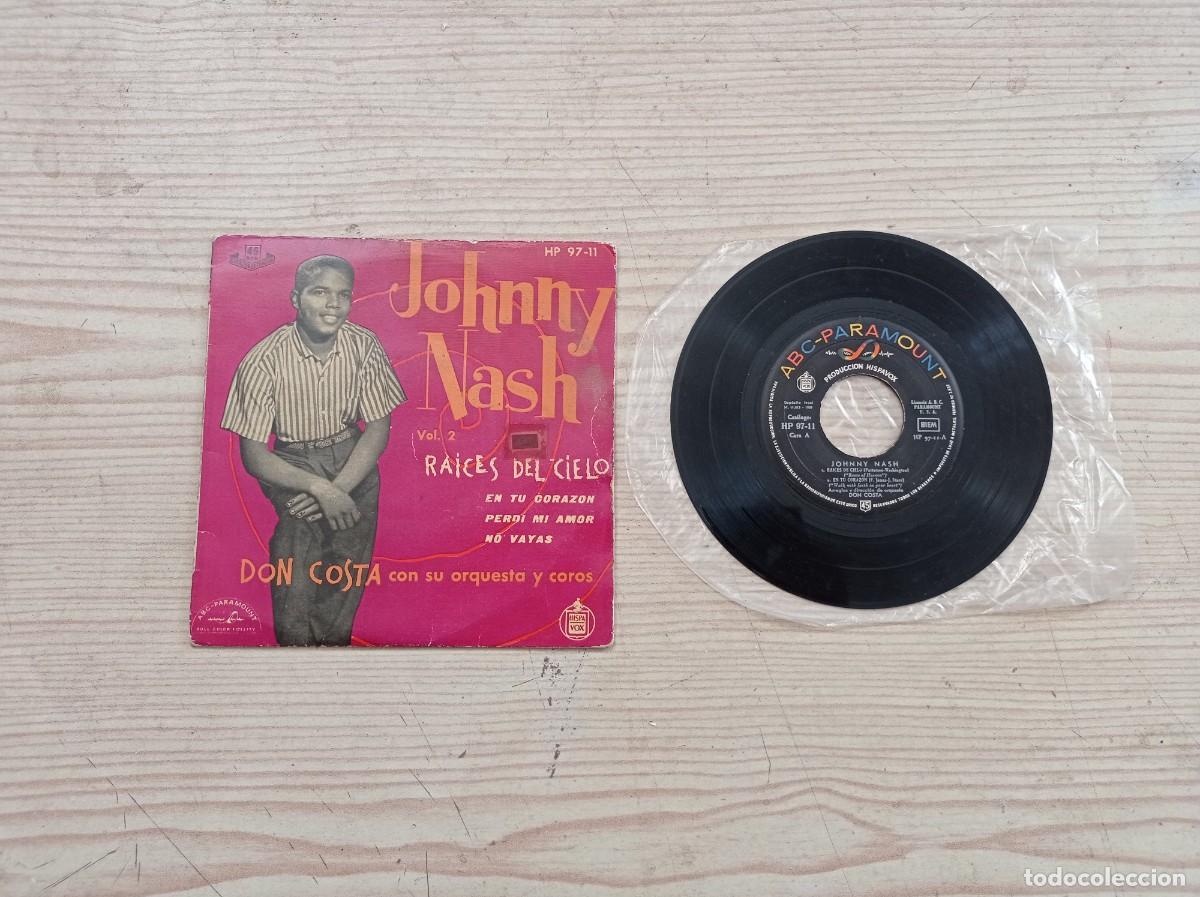 Discos de vinilo: Johnny Nash - Raices De Cielo - En Tu Corazon - ETC... EP - Foto 1