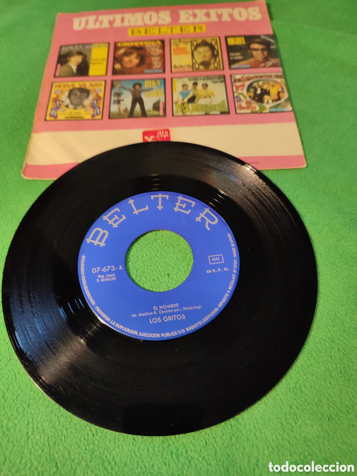 Discos de vinilo: Los Gritos - El hombre - Foto 2