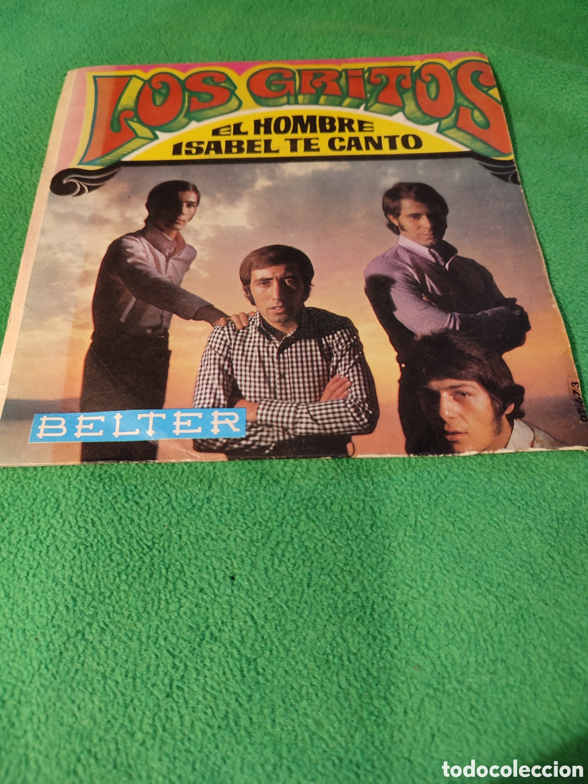 Discos de vinilo: Los Gritos - El hombre - Foto 1