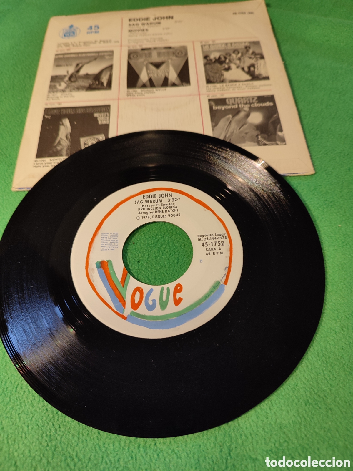 Discos de vinilo: Eddie John - Sag warum - Foto 2