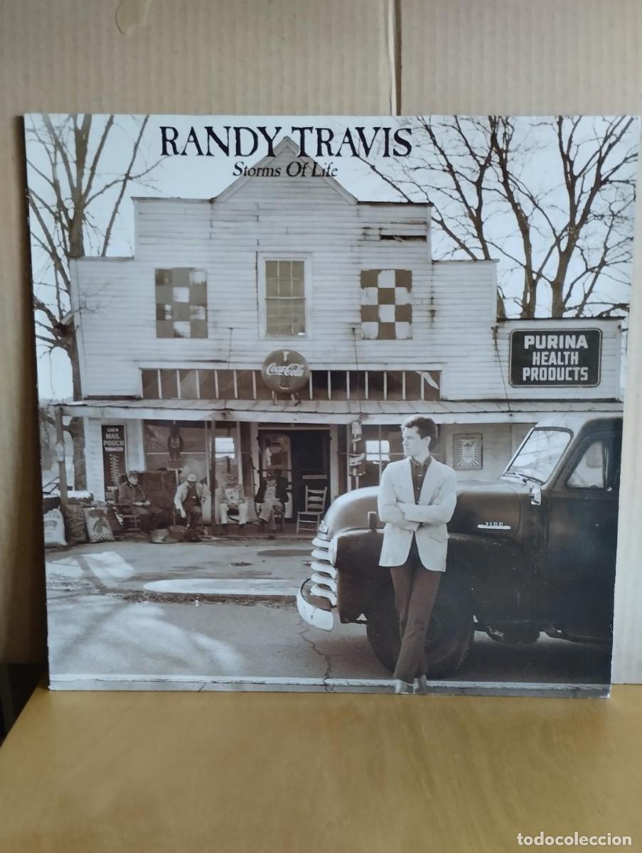 Discos de vinilo: RANDY TRAVIS ---- STORMS OF LIFE - Foto 1