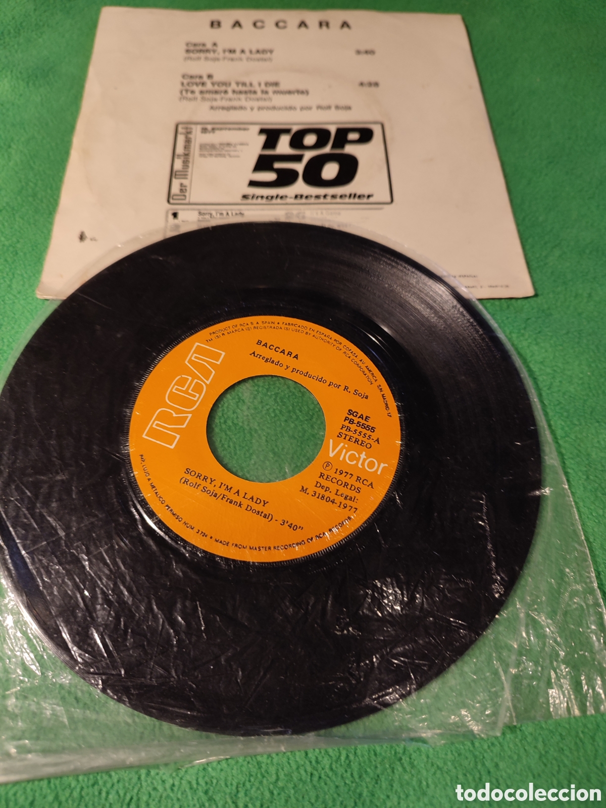 Discos de vinilo: Baccara - Sorry Im a lady - Foto 2