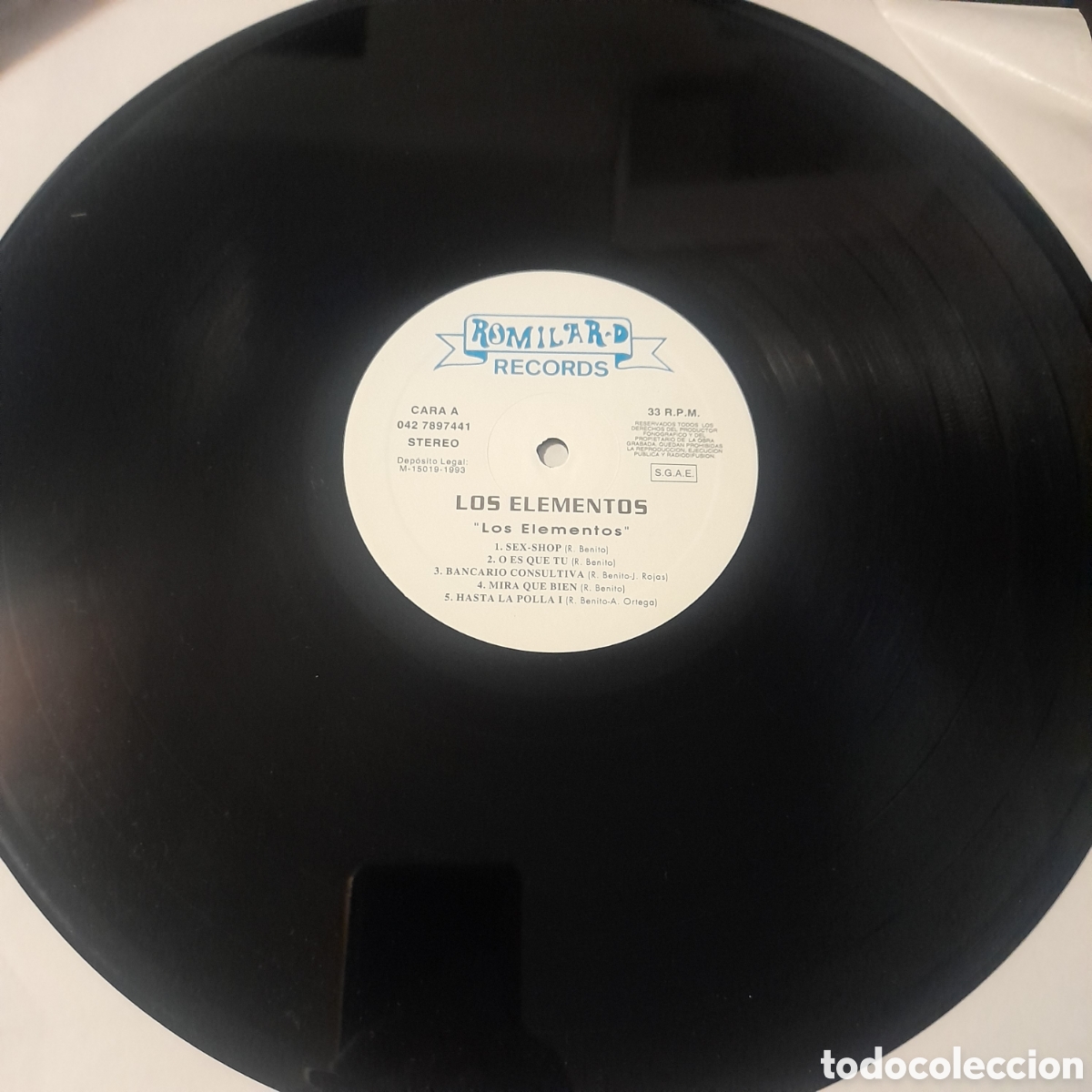 Discos de vinilo: Los Elementos &ndash; Los Elementos. Vinilo, LP, Album - Foto 5