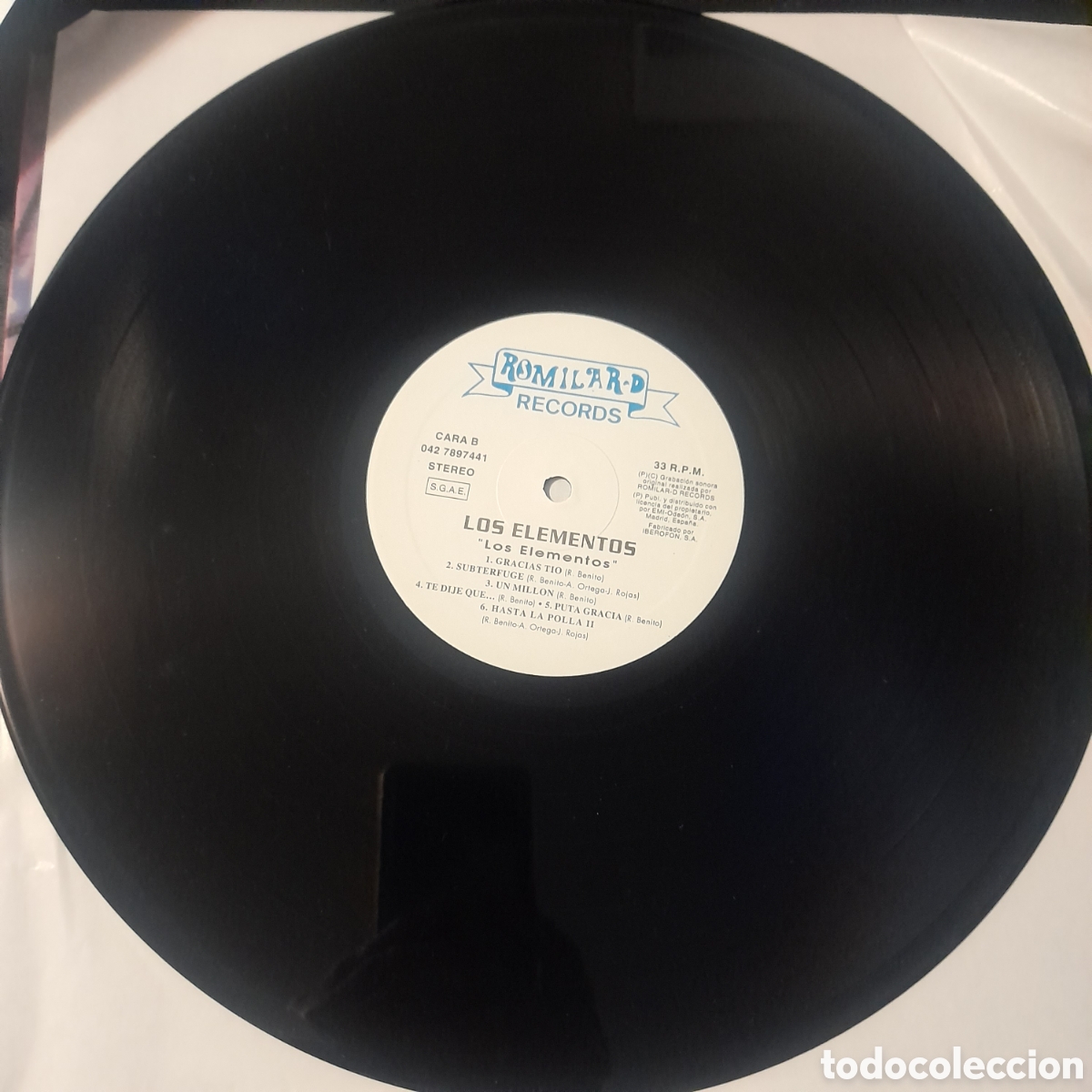 Discos de vinilo: Los Elementos &ndash; Los Elementos. Vinilo, LP, Album - Foto 6