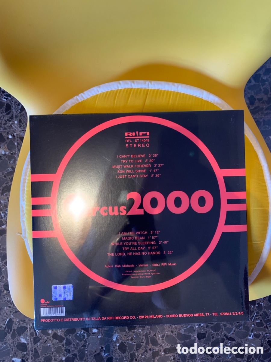 Discos de vinilo: VINILO CIRCUS 2000 IDEM REEDICI&Oacute;N OFICIAL PRECINTADA - Foto 2
