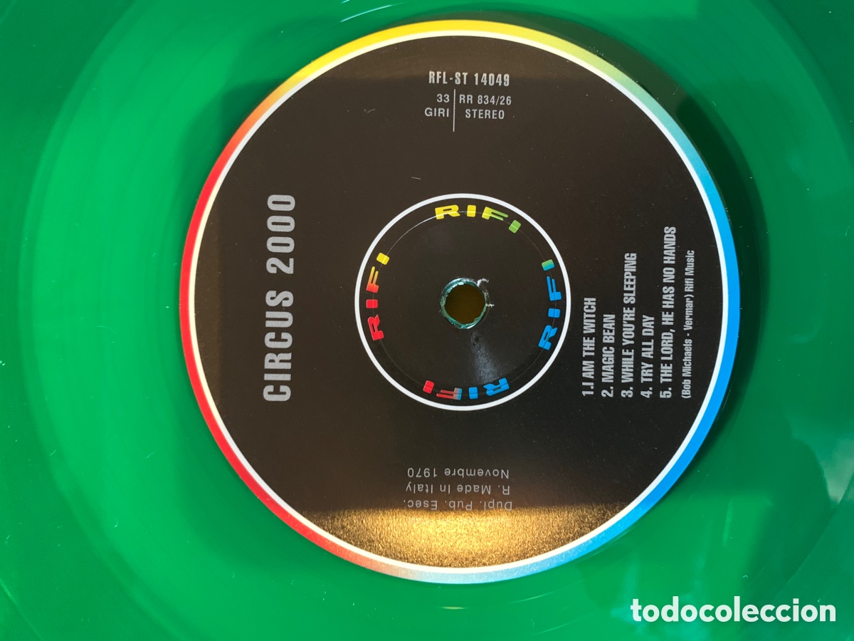 Discos de vinilo: VINILO CIRCUS 2000 IDEM REEDICI&Oacute;N OFICIAL PRECINTADA - Foto 5