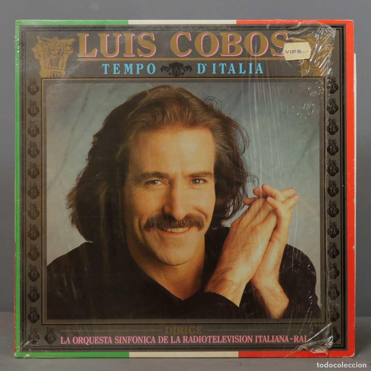 Discos de vinilo: LP. LUIS COBOS. TEMPO D&acute;ITALIA - Foto 1