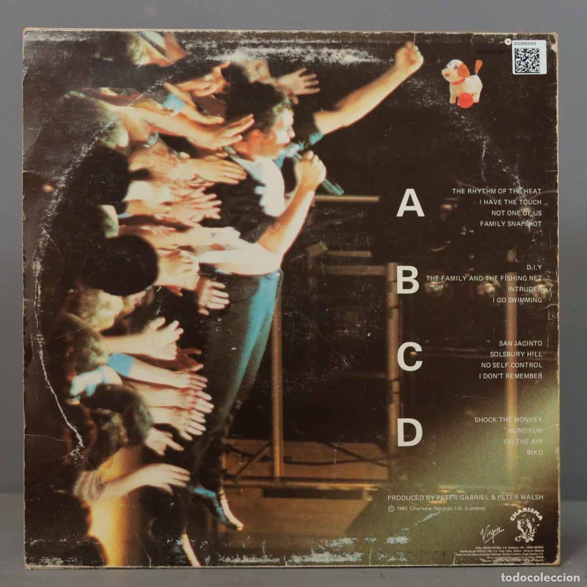 Discos de vinilo: 2 LP. Peter Gabriel &ndash; Plays Live - Foto 2