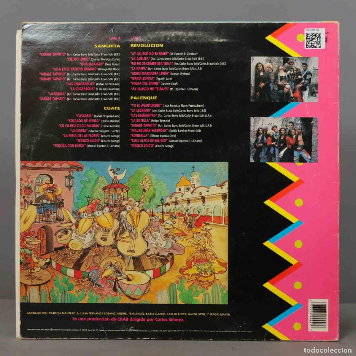 Discos de vinilo: LP. Garibaldi &ndash; Mex Mix - Foto 2