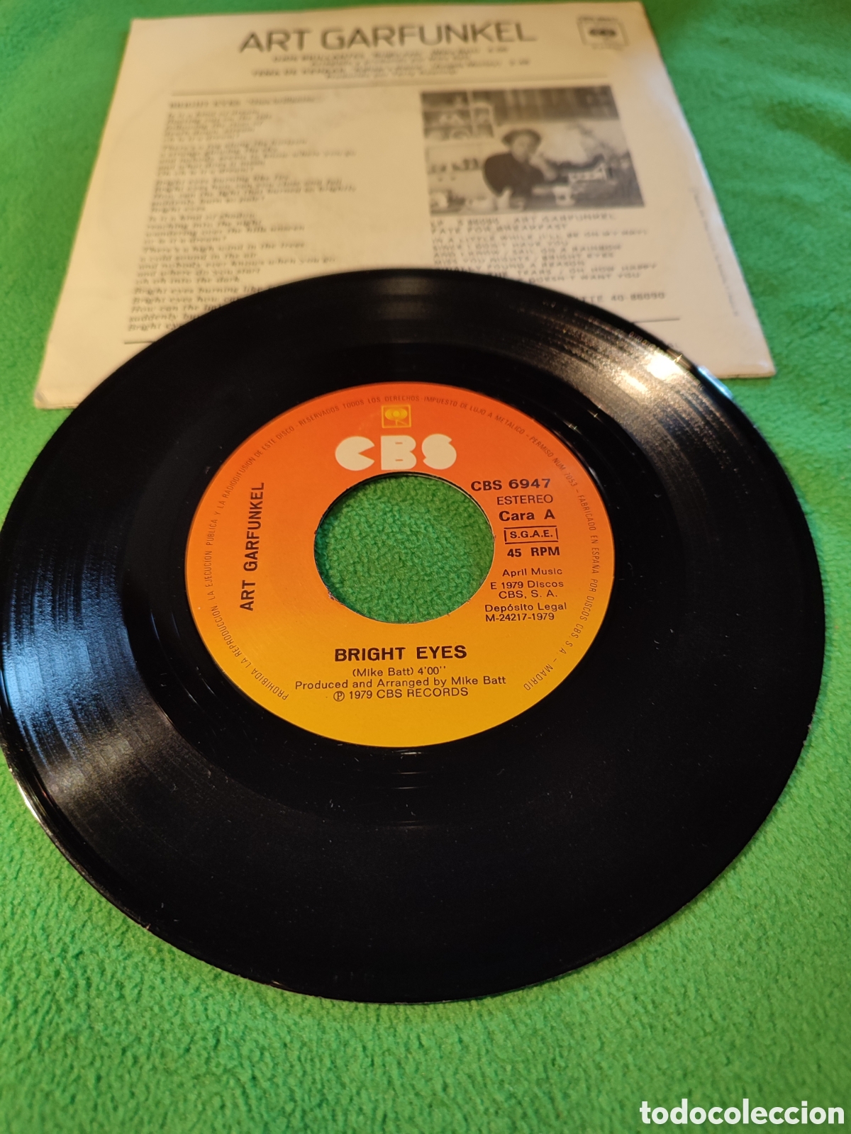 Discos de vinilo: Art Garfunkel - Ojos brillantes - Foto 2