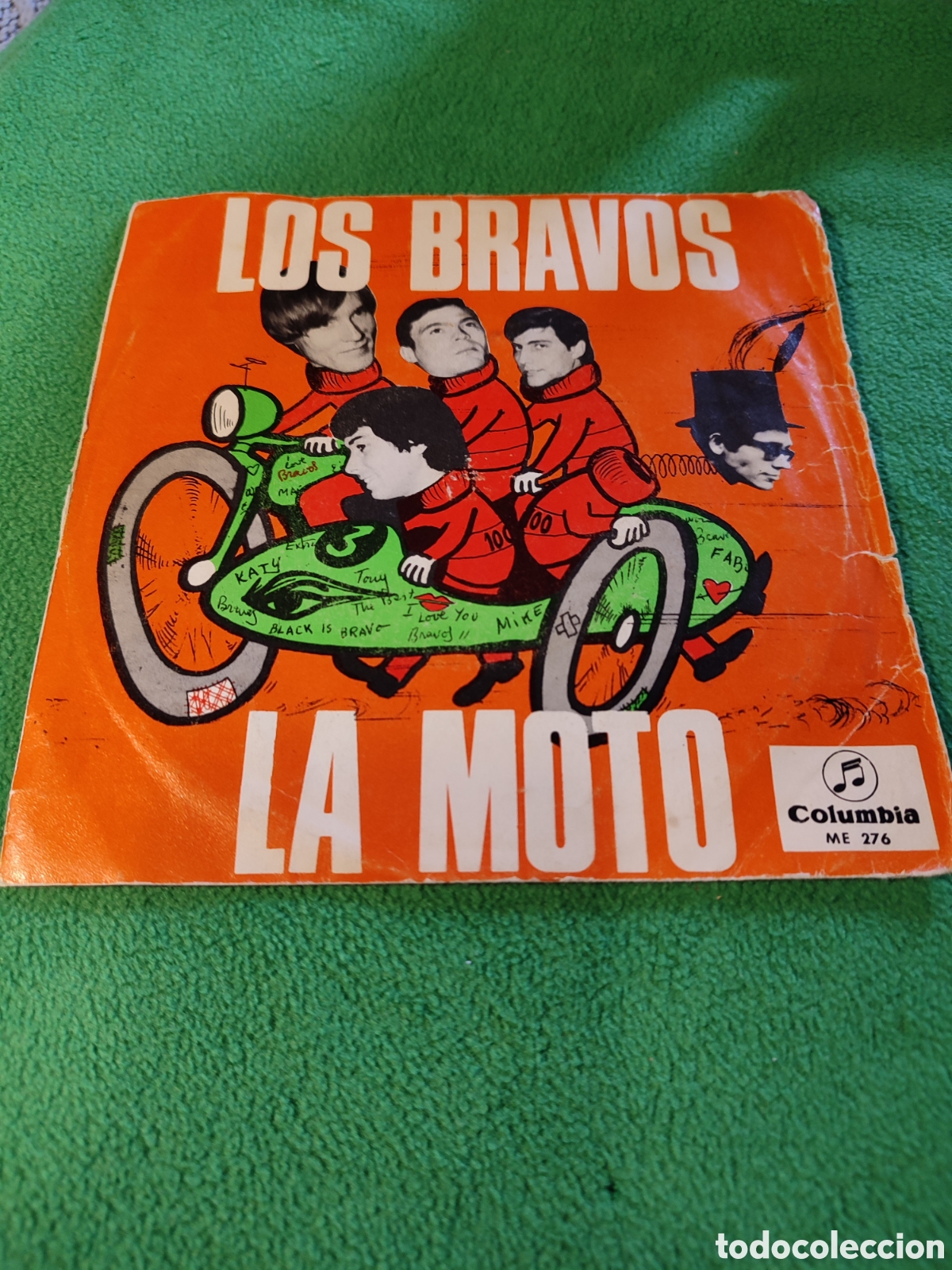 Discos de vinilo: Los Bravos - La moto - Foto 1