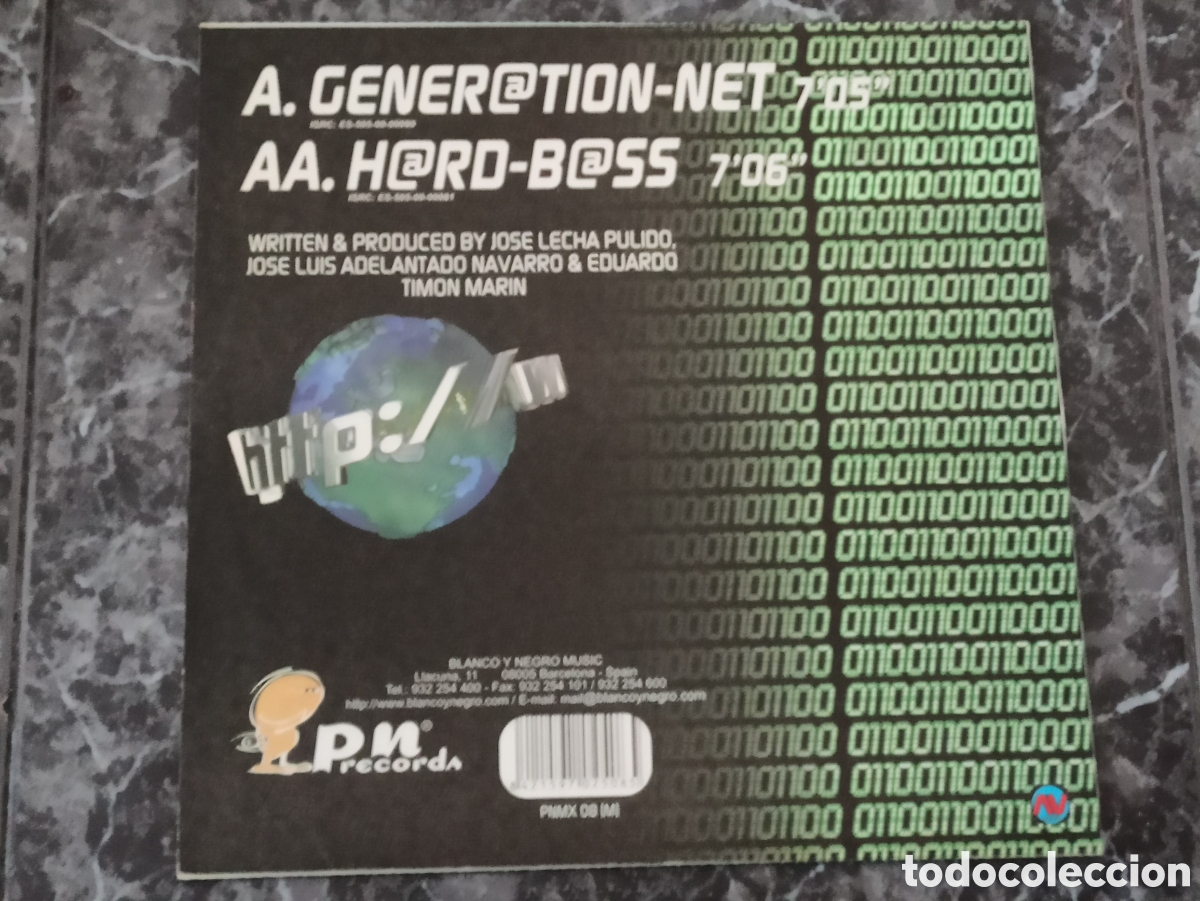Discos de vinilo: The Zetabyte - Generation Net - Foto 2