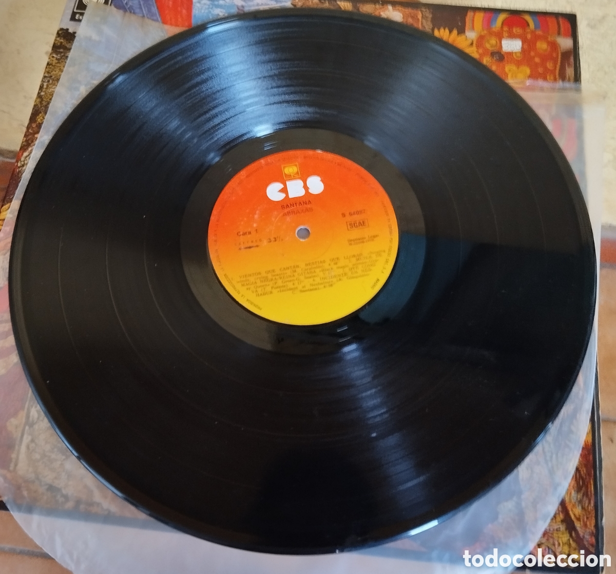 Discos de vinilo: Santana , abraxas 1970 - Foto 4