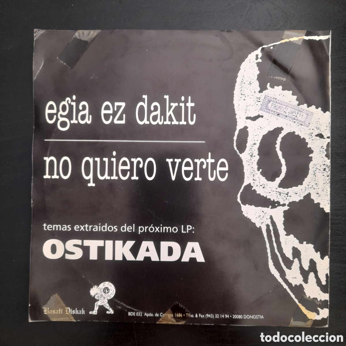 Discos de vinilo: Ostikada &ndash; Ostikada. Vinilo, 7&rdquo;, Single, Promo 1993 - Foto 2