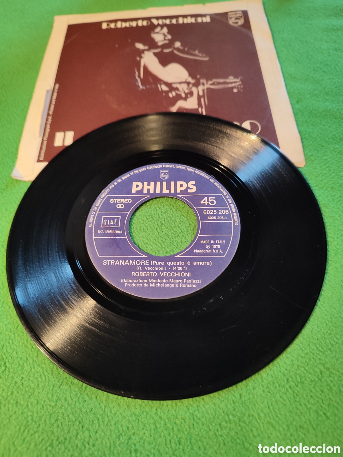 Discos de vinilo: Roberto Vecchioni - Stranamore - Foto 2