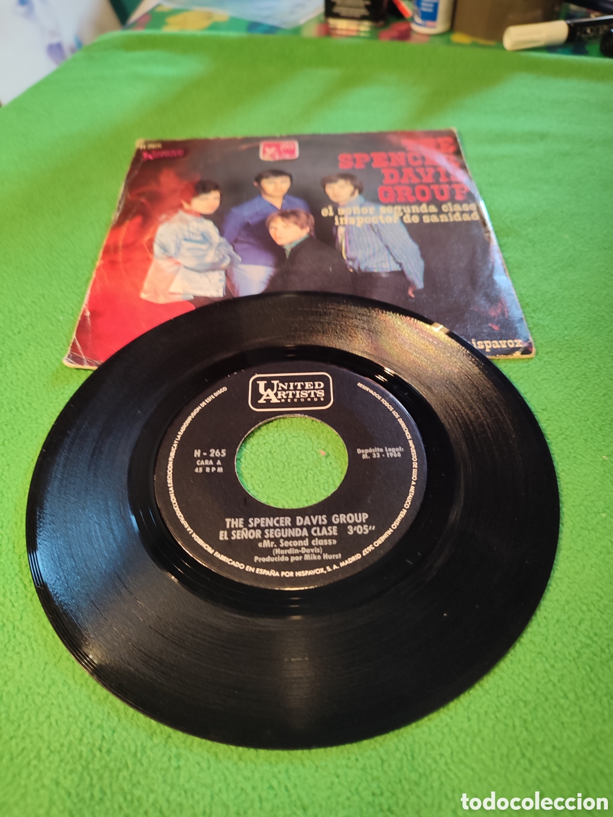 Discos de vinilo: The Spencer Davis Group - El se&ntilde;or de segunda clase - Foto 1
