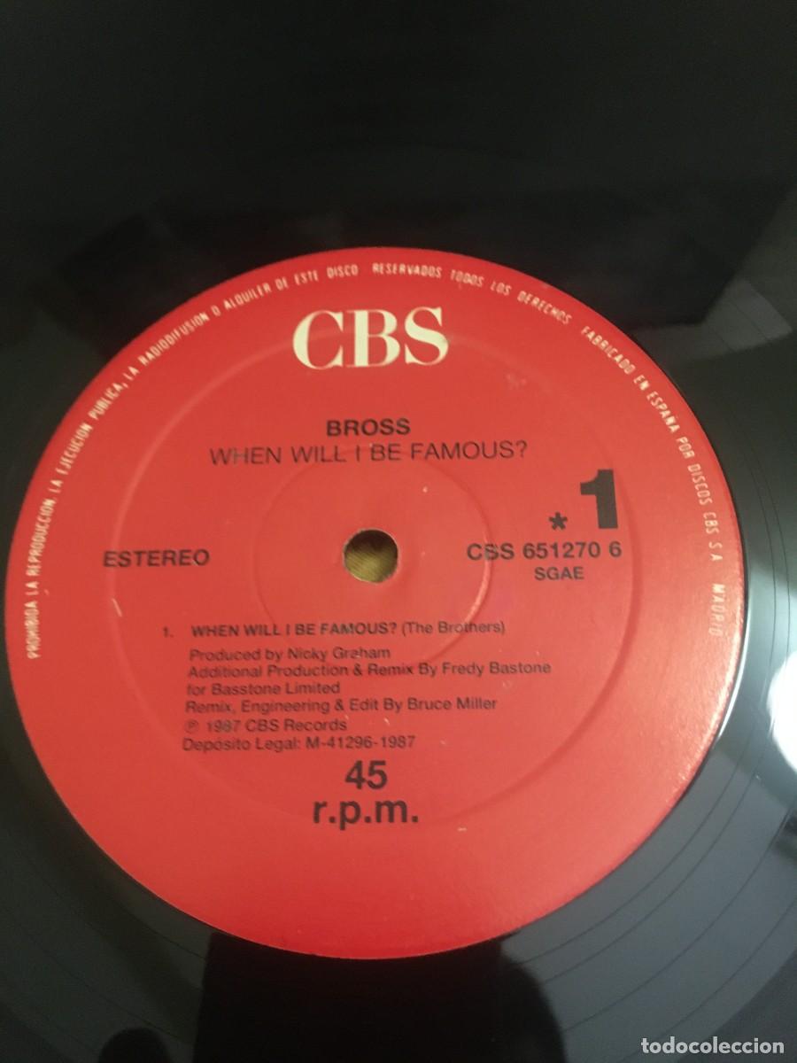 Discos de vinilo: Bros &lrm;&ndash; When Will I Be Famous? - Foto 4