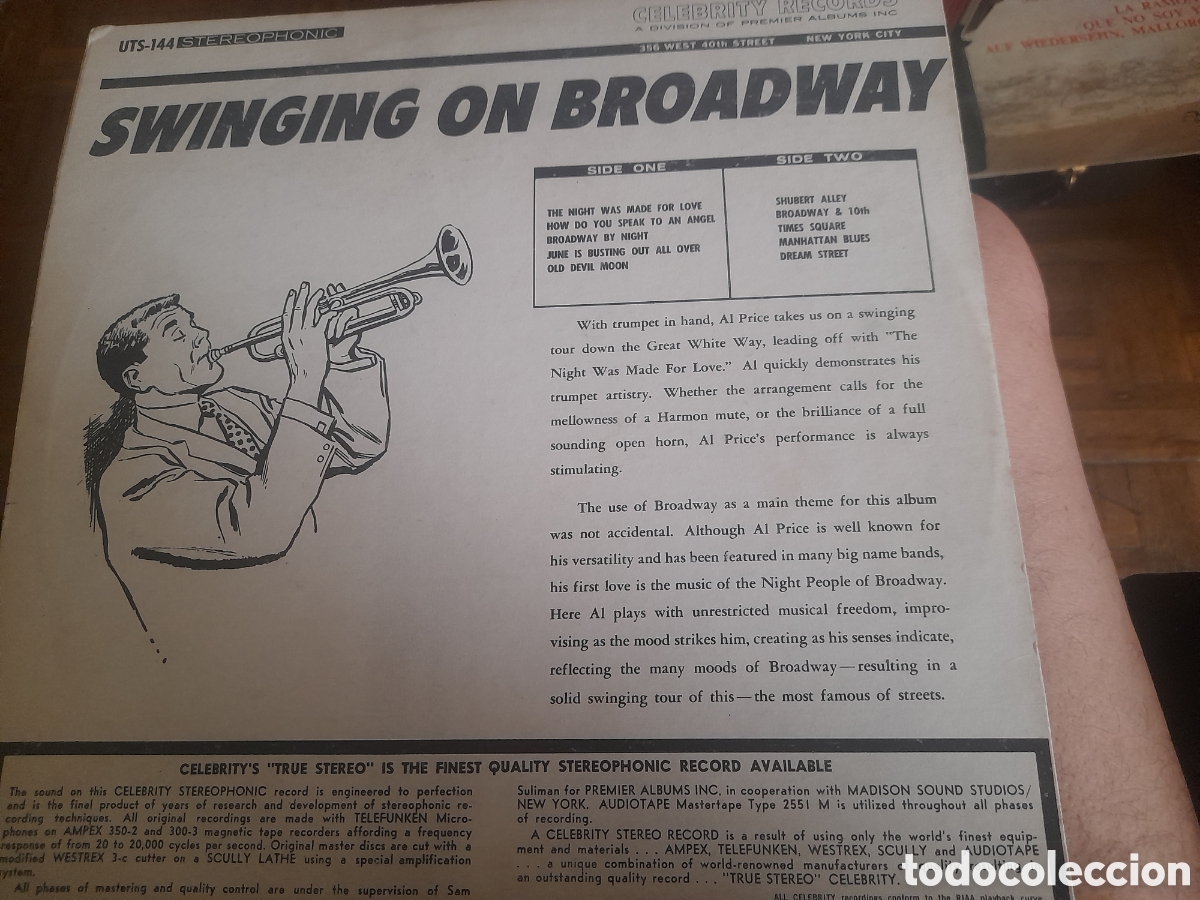 Discos de vinilo: Vinilo, Swinging on Broadway - Foto 3