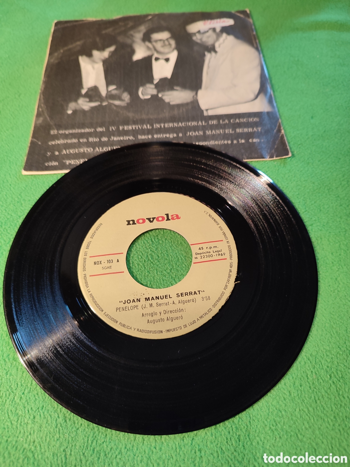 Discos de vinilo: Joan Manuel Serrat - Pen&eacute;lope - Foto 2