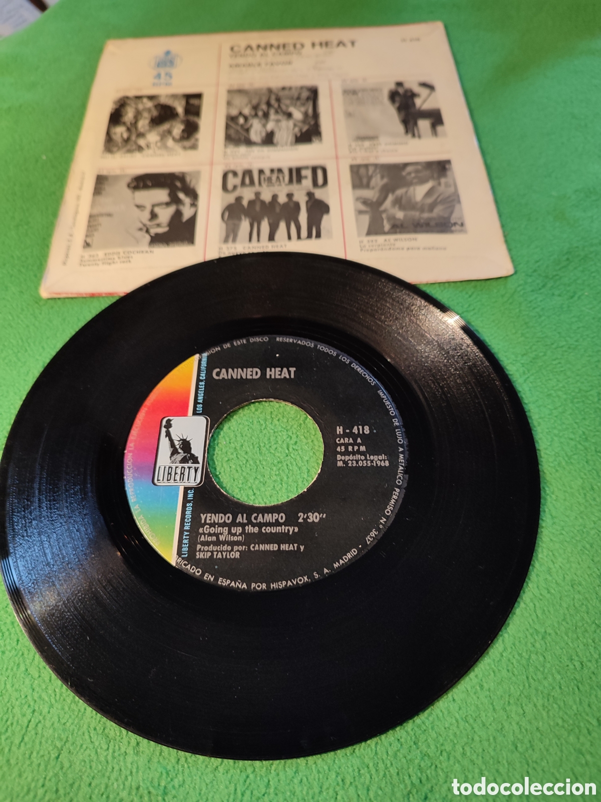 Discos de vinilo: Canned Heat -Yendo al campo - Foto 2