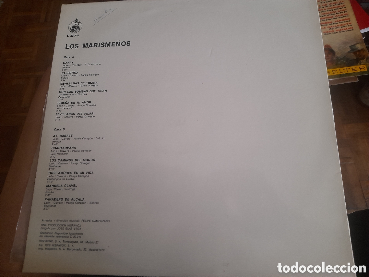 Discos de vinilo: Vinilo, Los Marisme&ntilde;os, Con las bombas que tiran - Foto 2