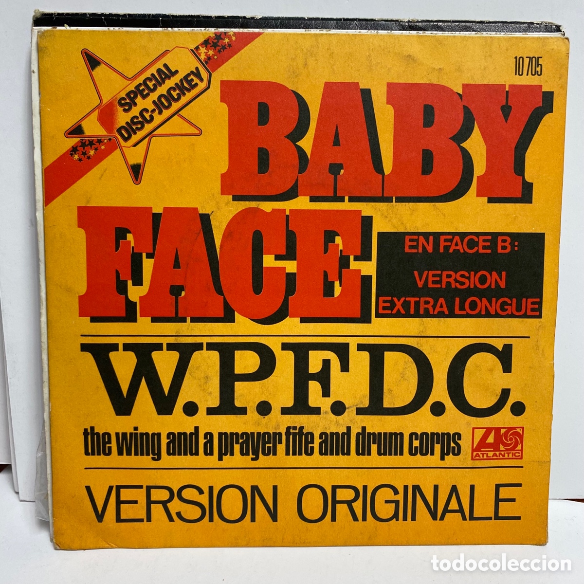 Discos de vinilo: Wing And A Prayer - Baby Face (7&rdquo;, Single) - Foto 1