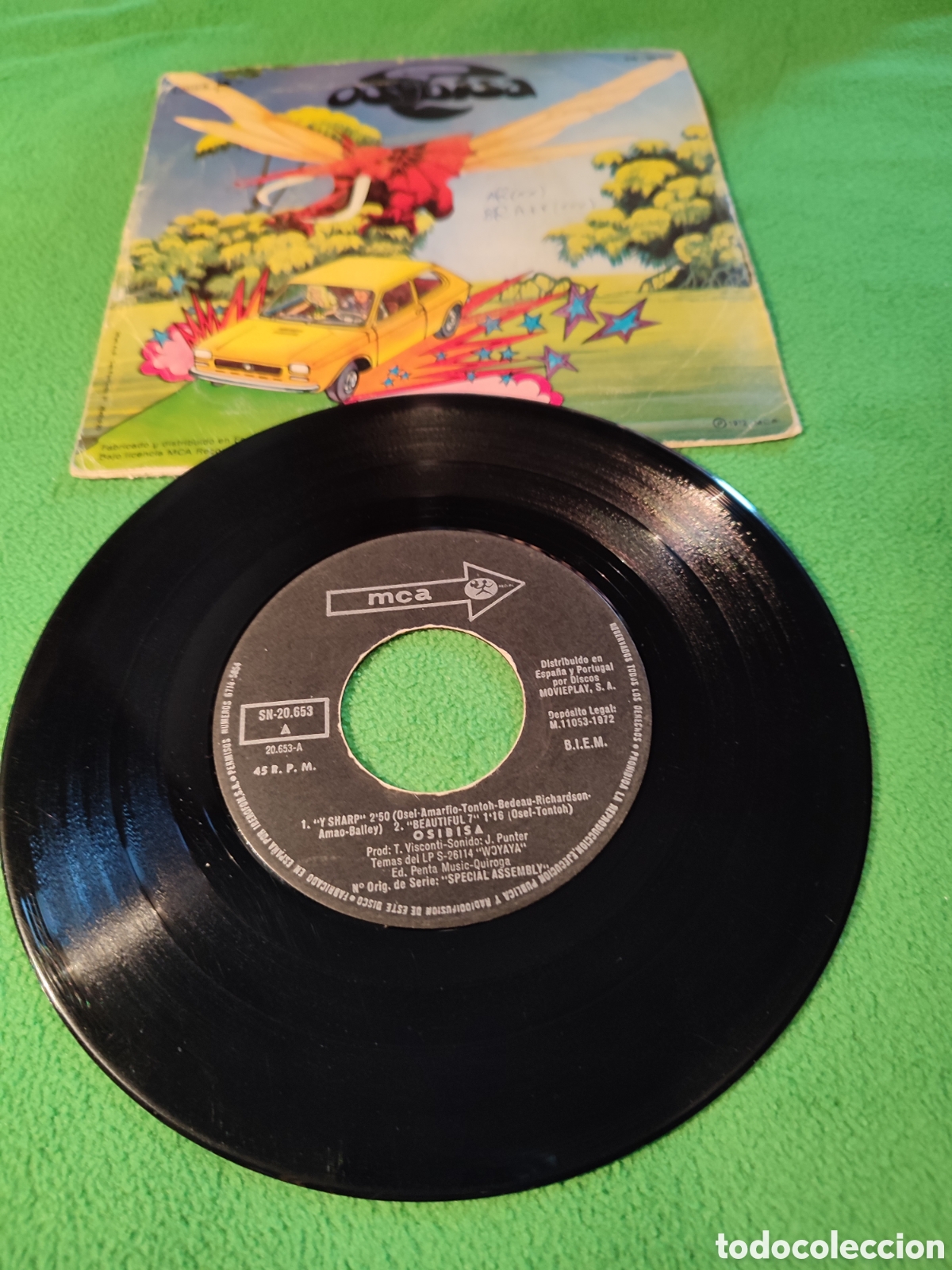 Discos de vinilo: Osibisa - Y sharp edici&oacute;n espa&ntilde;ola - Foto 2