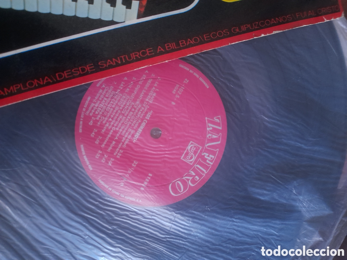 Discos de vinilo: Antiguo vinilo de Los Chimberos de 1975 - Foto 2