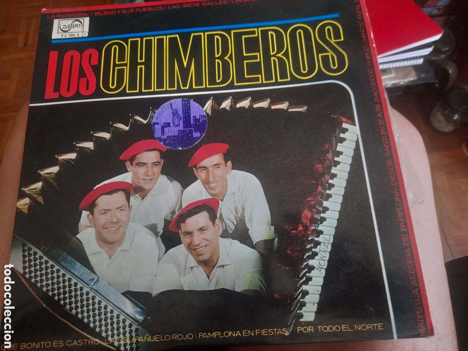 Discos de vinilo: Antiguo vinilo de Los Chimberos de 1975 - Foto 1