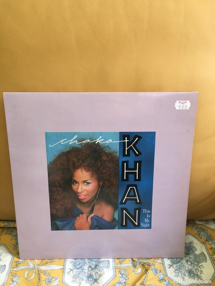 Discos de vinilo: Chaka Khan &lrm;&ndash; This Is My Night - Foto 1