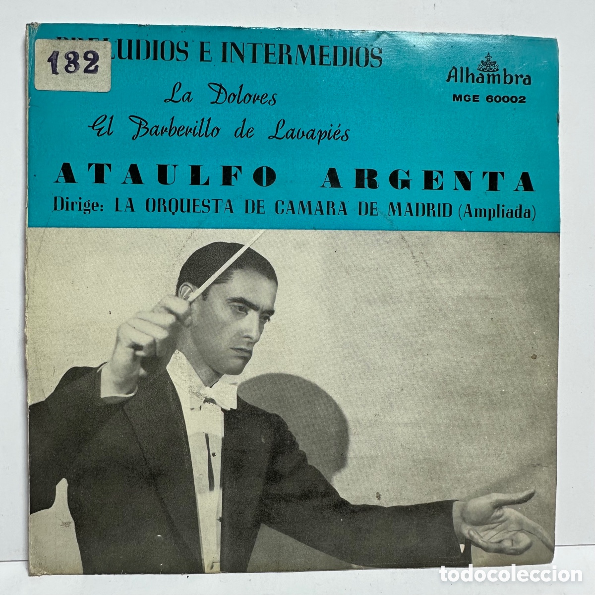 Discos de vinilo: Ataulfo Argenta - Preludios e Intermedios - La Dolores (7&rdquo;, EP) - Foto 1