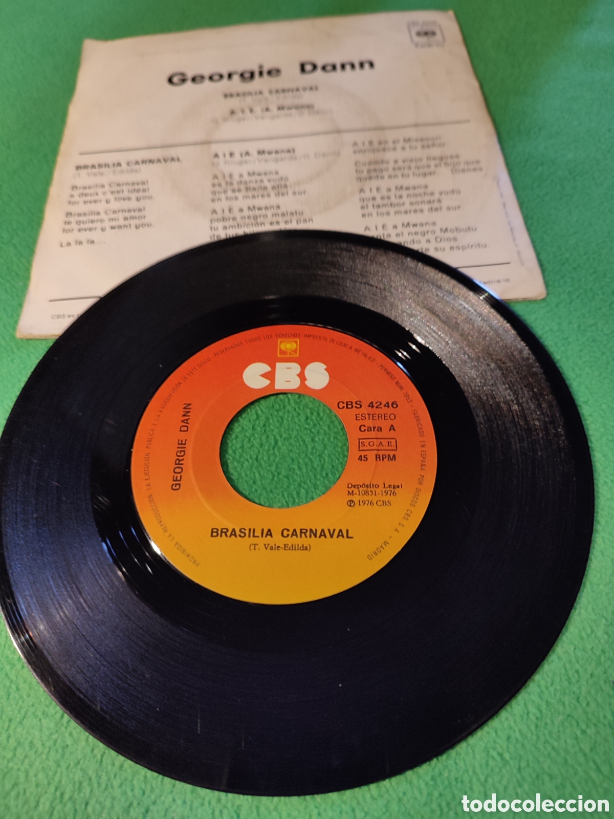 Discos de vinilo: Georgie Dann - Brasilia carnaval - Foto 2