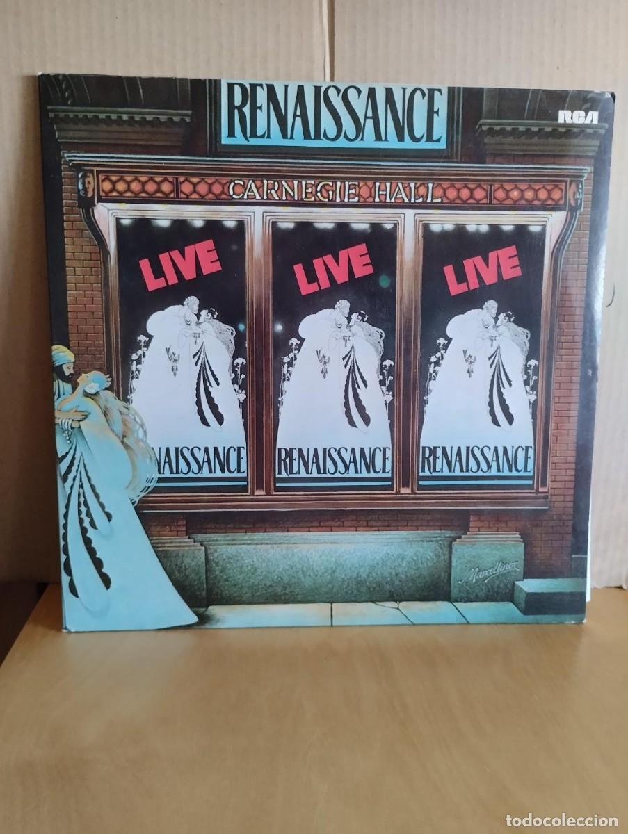 Discos de vinilo: RENAISSANCE ---- LIVE AT CARNEGIE HALL - Foto 1