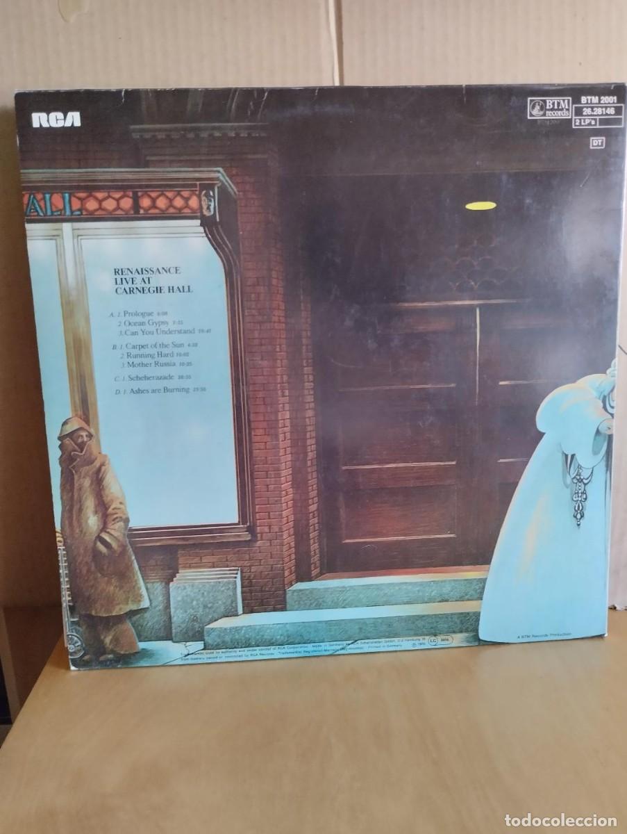 Discos de vinilo: RENAISSANCE ---- LIVE AT CARNEGIE HALL - Foto 2