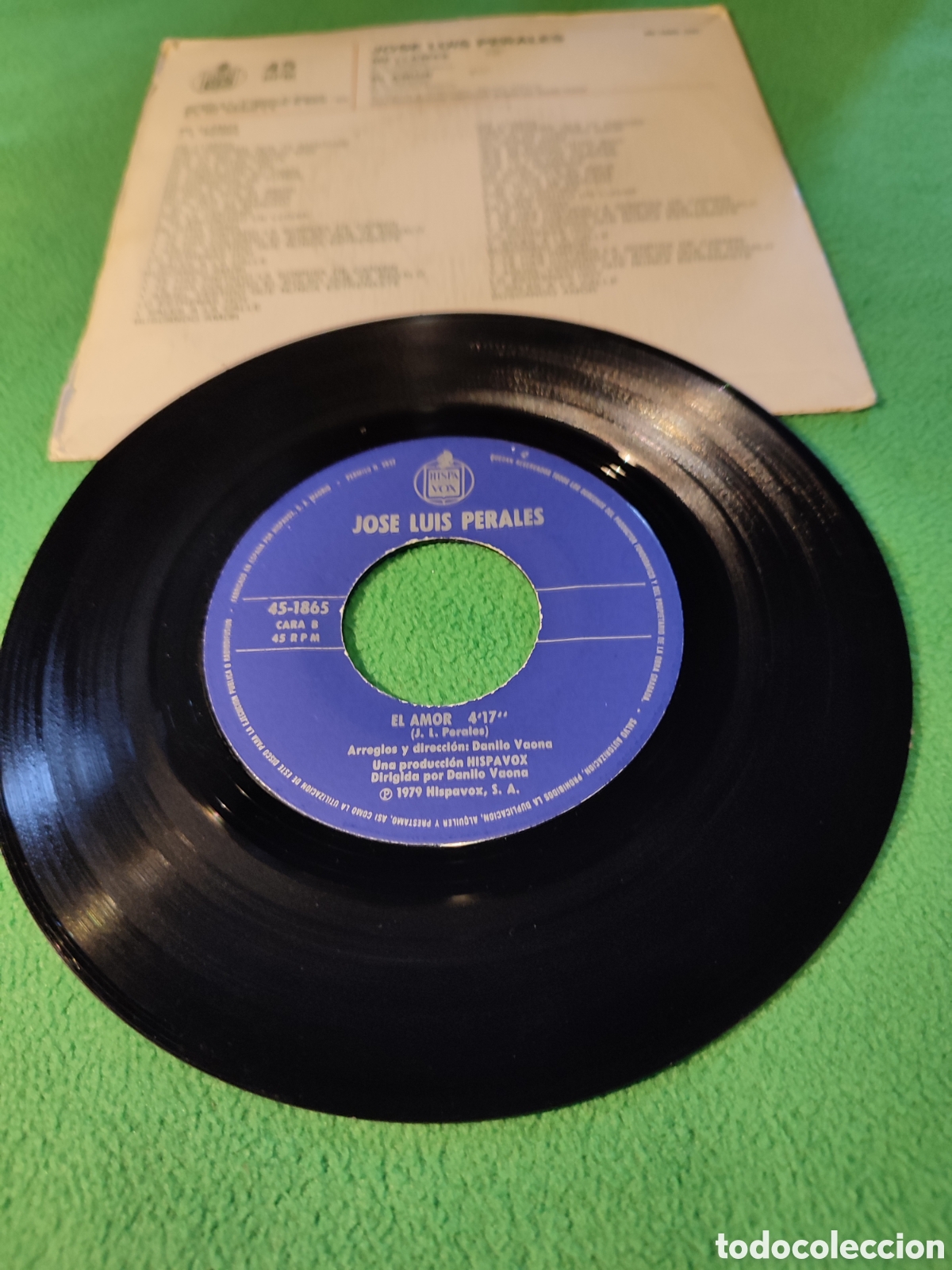 Discos de vinilo: Jos&eacute; Luis Perales - Me llam&aacute;s - Foto 2