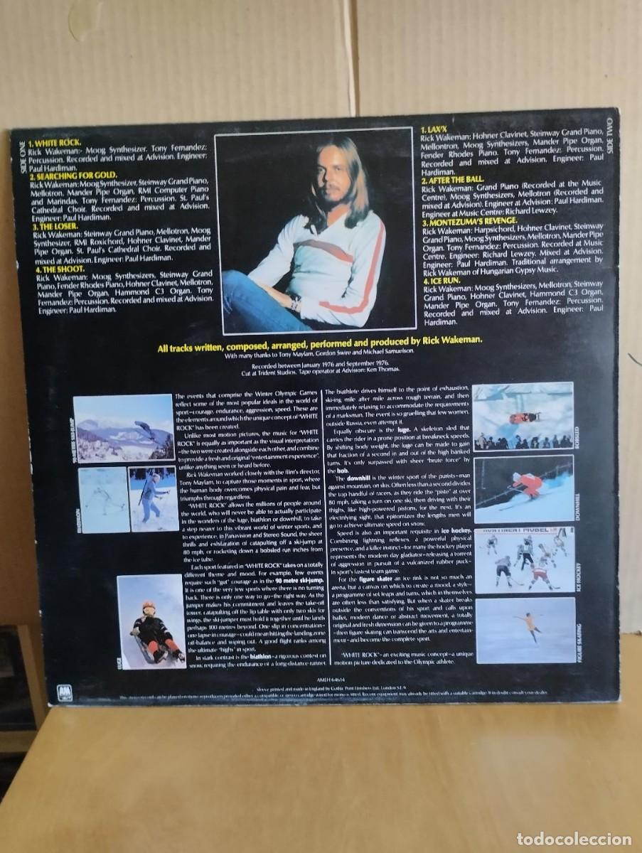 Discos de vinilo: RICK WAKEMAN --- WHITE ROCK - Foto 2