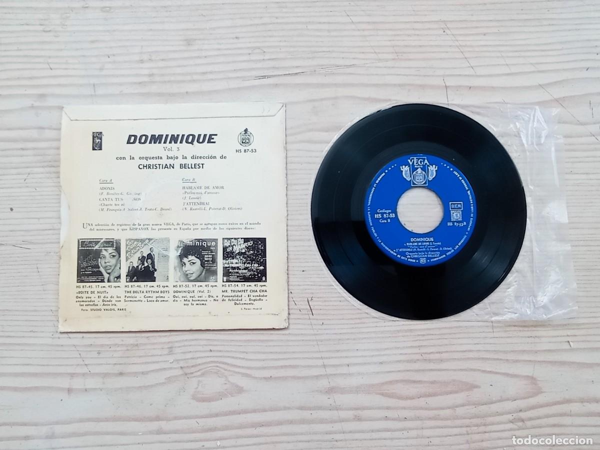 Discos de vinilo: Dominique - Adonis - Canta Tus Sue&ntilde;os - ETC... EP - Foto 2