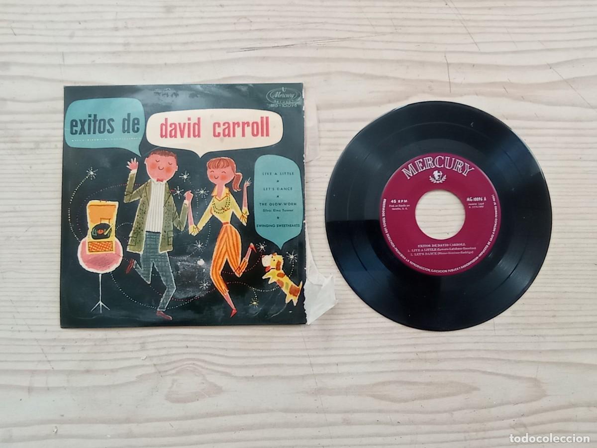 Discos de vinilo: Exitos De David Carrol - Live A Little - Let&acute;s Dance - ETC... EP - Foto 1