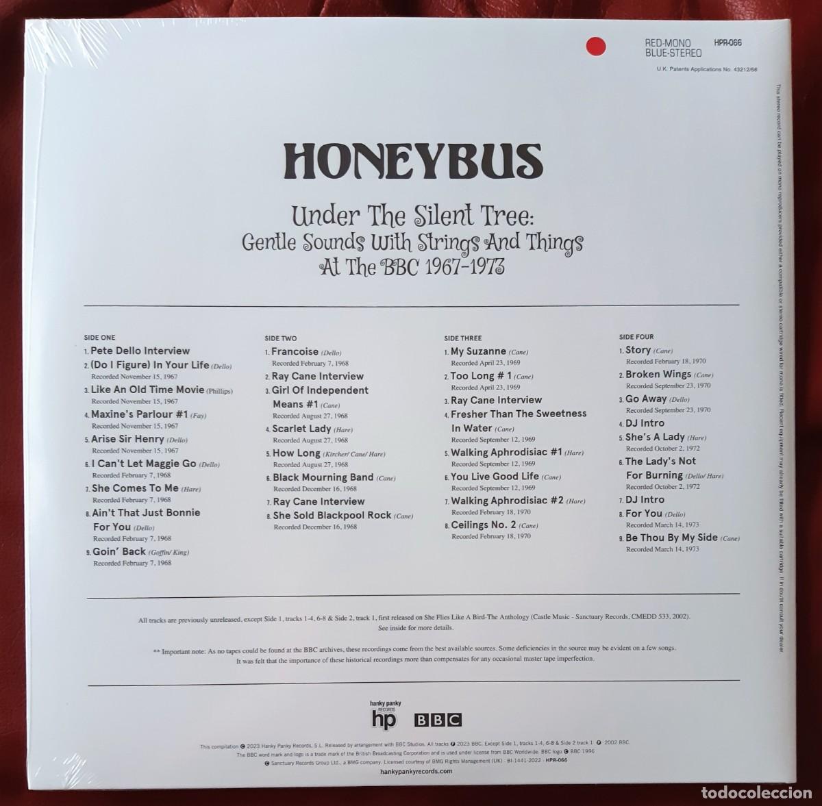 honeybus ‎– uder the silent tree: gentle sounds - Compra venta en 
