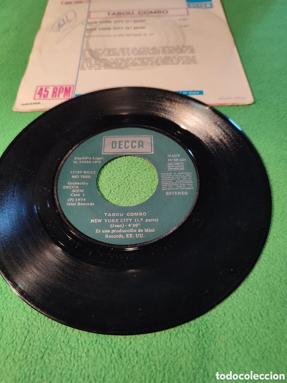 Discos de vinilo: Tabou Combo - Nueva York city - Foto 2