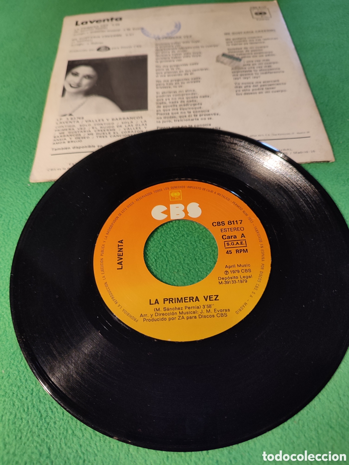 Discos de vinilo: Laventa - La primera vez - Foto 2