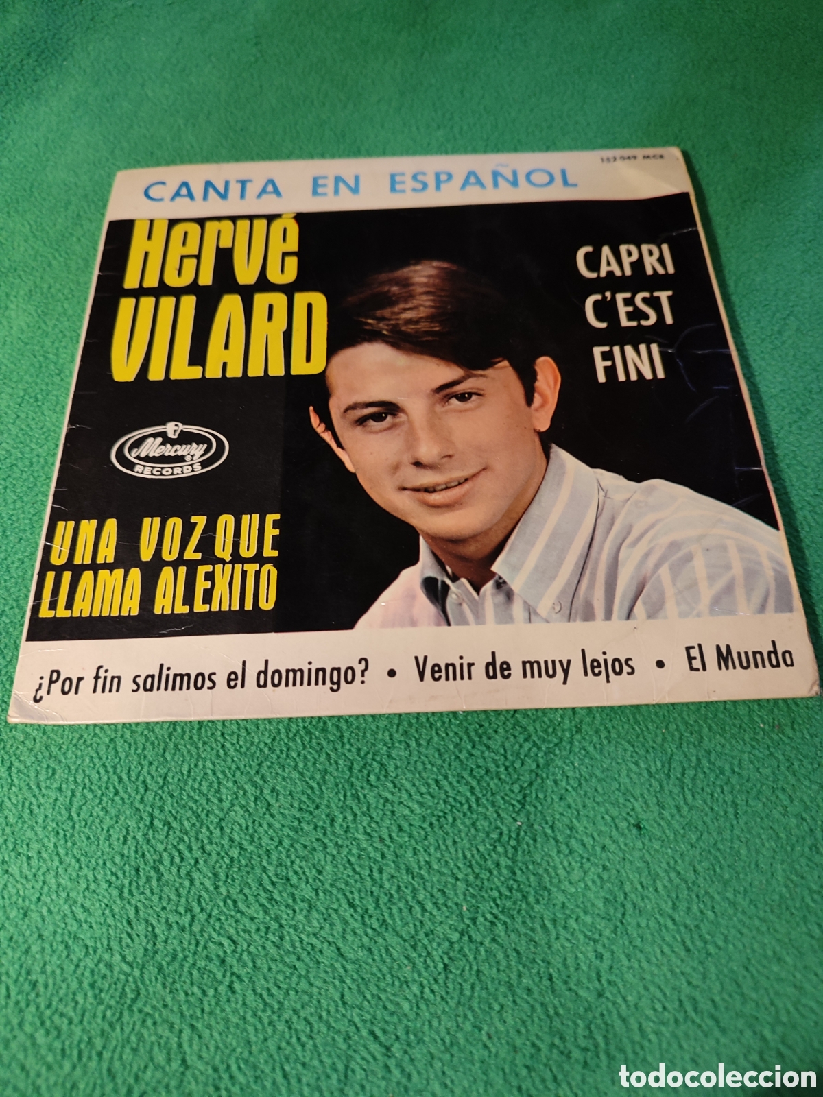 Discos de vinilo: Herve Vilard - Capri Cest Fini+ 3 - Foto 1