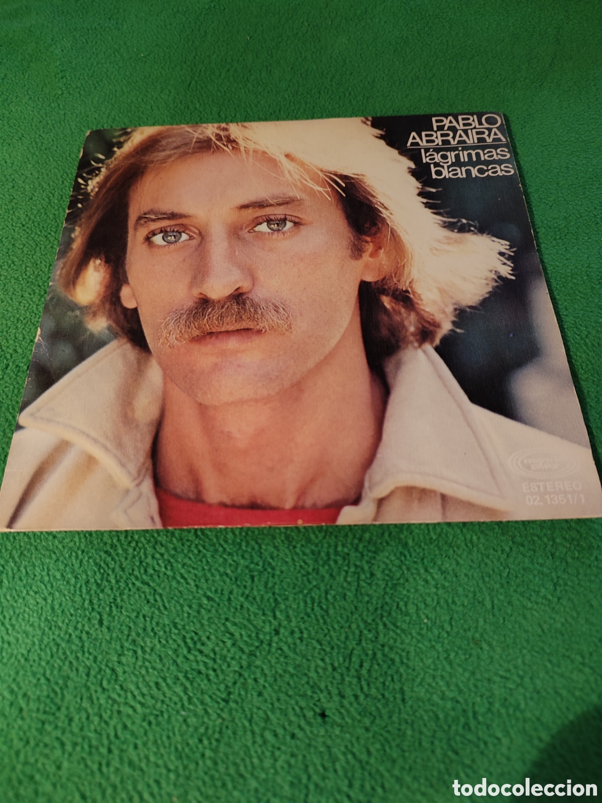 Discos de vinilo: Pablo Abrair&aacute; - L&aacute;grimas blancas - Foto 1