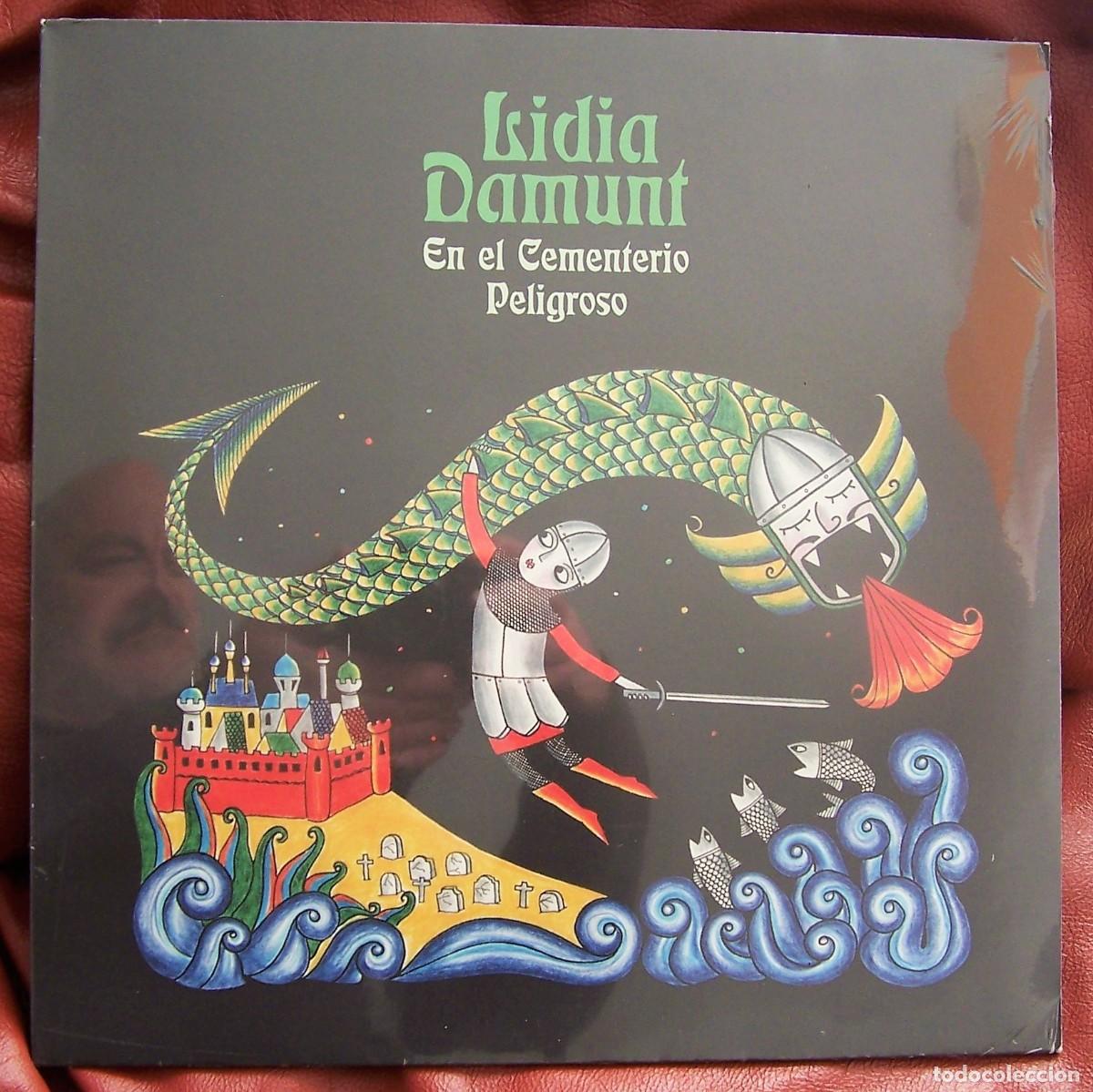 Discos de vinilo: LIDIA DAMUNT - EN EL CEMENTERIO PELIGROSO LP - Foto 1