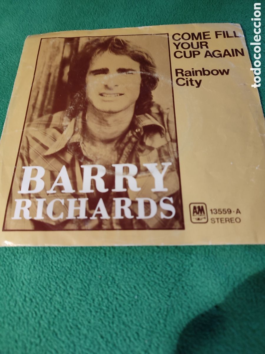 Discos de vinilo: Barry Richards - Come fill your cup again - Foto 1
