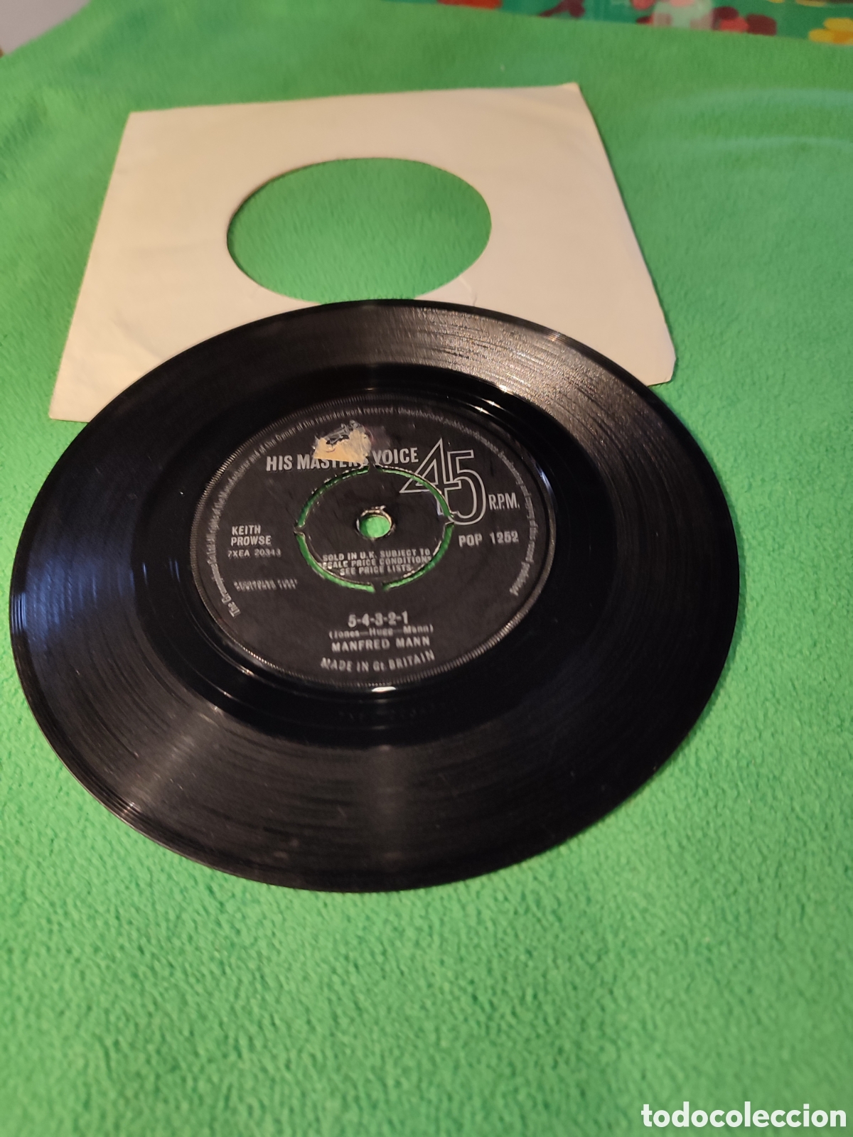 Discos de vinilo: Manfred Mann - 5-4-3-2-1 - Foto 1