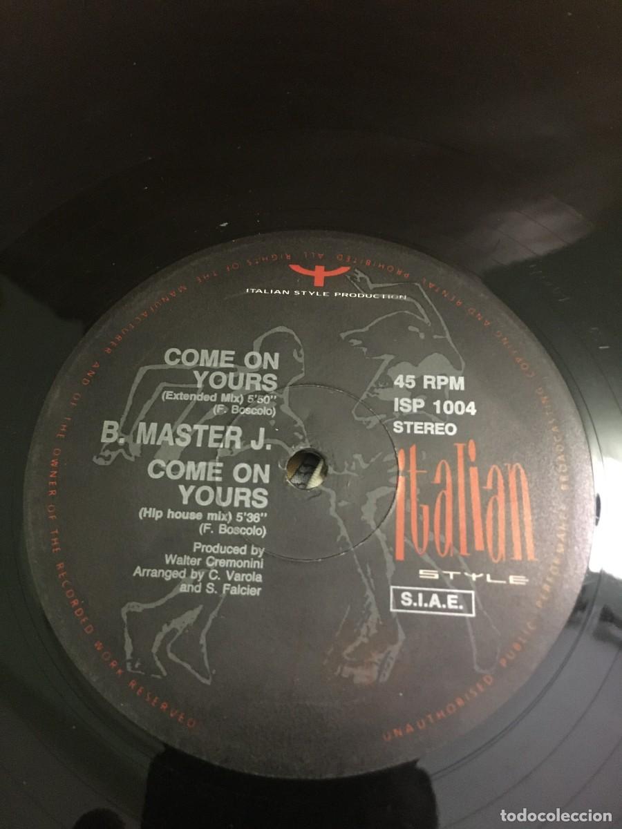 Discos de vinilo: B Master J &lrm;&ndash; Come On Yours - Foto 2