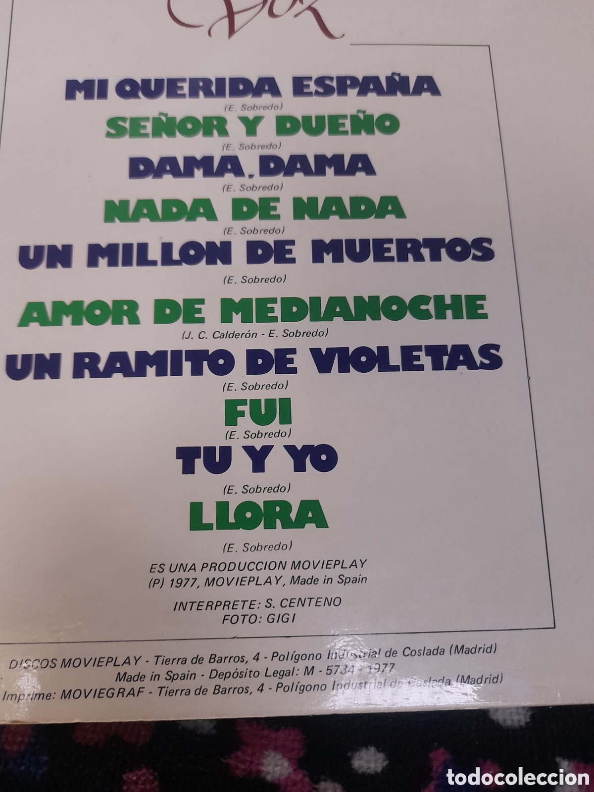 Discos de vinilo: Vinilo, El Recuerdo de una voz - Foto 3