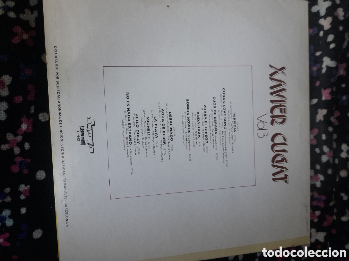Discos de vinilo: Vinilo, Al estilo de Xavier Cugat - Foto 2